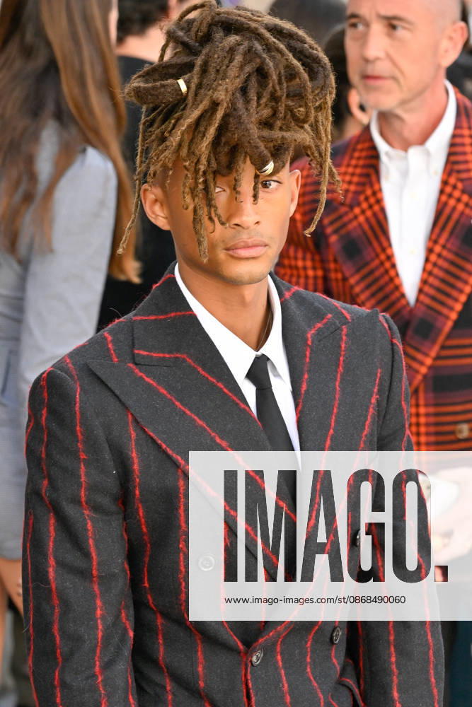PFW Vivienne Westwood Outside Arrivals Jaden Smith arriving at the Vivienne Westwood show during Paris Fashion Week, in Paris, France on 3 October 2026. Photo by Julien Reynaud APS-Medias ABACAPRESS.COM Paris France