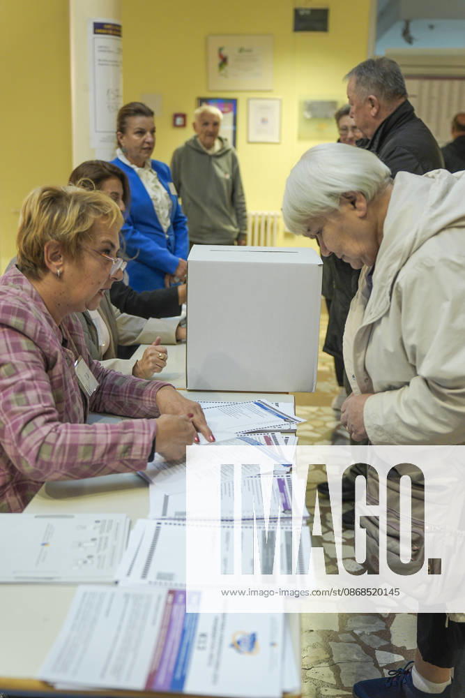 Voters cast ballots in Sarajevo as Bosnia and Herzegovina holds general elections SARAJEVO, BOSNIA AND HERZEGOVINA - OCTOBER 04: Voters cast their ballots as polling stations open for the 2026 General Elections in Sarajevo, Bosnia and Herzegovina on October 04, 2026. The nationwide vote features the inaugural use of new electoral technologies, including biometric voter identification, optical ballot scanners, and automated result transmission systems. Citizens are voting to elect members of the tripartite Presidency of Bosnia and Herzegovina, deputies to the Parliamentary Assembly, the Federation of BiH Parliament, the President and Vice Presidents of Republika Srpska, the National Assembly of Republika Srpska, and cantonal assemblies. Sami