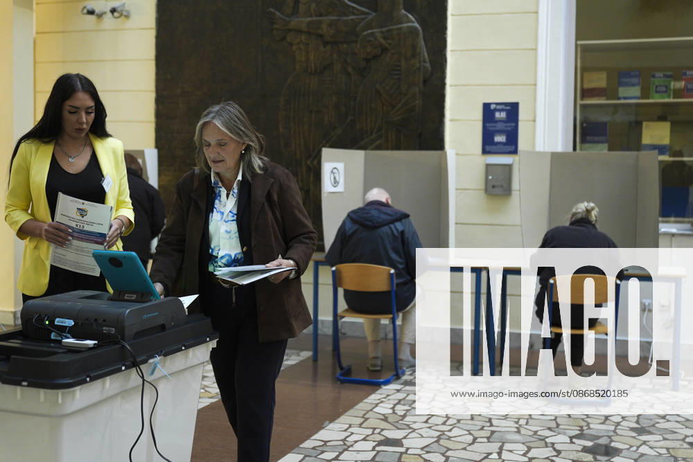 Voters cast ballots in Sarajevo as Bosnia and Herzegovina holds general elections SARAJEVO, BOSNIA AND HERZEGOVINA - OCTOBER 04: Voters cast their ballots as polling stations open for the 2026 General Elections in Sarajevo, Bosnia and Herzegovina on October 04, 2026. The nationwide vote features the inaugural use of new electoral technologies, including biometric voter identification, optical ballot scanners, and automated result transmission systems. Citizens are voting to elect members of the tripartite Presidency of Bosnia and Herzegovina, deputies to the Parliamentary Assembly, the Federation of BiH Parliament, the President and Vice Presidents of Republika Srpska, the National Assembly of Republika Srpska, and cantonal assemblies. Sami