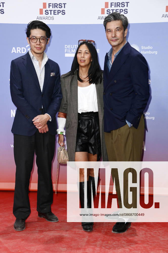 Yung Ngo, Minh-Khai Phan-Thi und Hyun Wanner bei der 27. Verleihung der First Steps Awards 2026 im Theater des Westens. Berlin