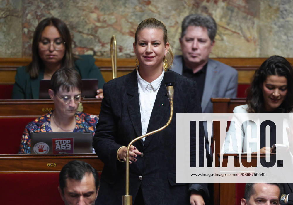AssembleÌe Nationale - QAG du 6 octobre 2026 Mathilde Panot Sà ance des Questions d Actualità s au Gouvernement à l AssembleÌe Nationale à Paris, le 6 octobre 2026. Current Affairs Question Period with the Government at the National Assembly in Paris