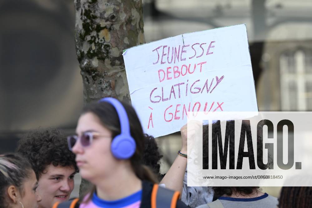 Liege Students Protest Against Austerity Measures 07 10 2026 LIEGE, BELGIUM Students protesting against the austerity measures introduced by the Wallonia-Brussels Federation (FWB) government are pictured in Liege, Belgium, on October 7, 2026. ( Liege Belgium