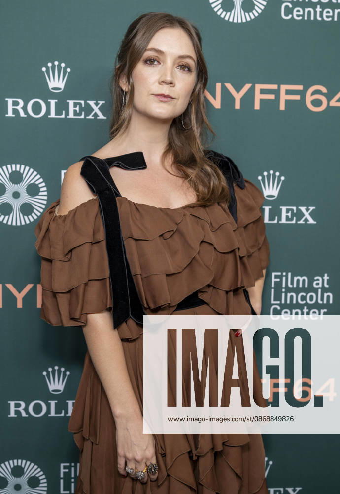 BILLIE LOURD attends the premiere of Artificial at the 64th annual New York Film Festival at Alice Tully Hall, Lincoln Center in New York. 5 October 2026 New York USA - ZUMAa265 20261005_zep_a265_343