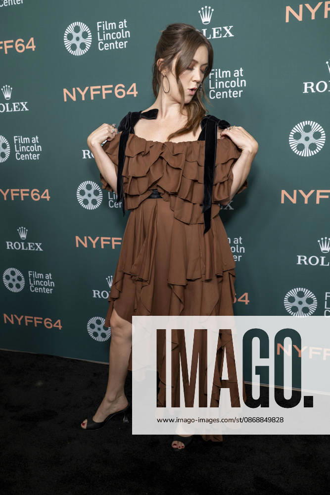 BILLIE LOURD attends the premiere of Artificial at the 64th annual New York Film Festival at Alice Tully Hall, Lincoln Center in New York. 5 October 2026 New York USA - ZUMAa265 20261005_zep_a265_345