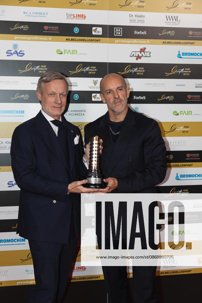 IPA89409950 - Guest on the red carpet at the Gentleman Fair Play Awards, October 7, 2026 _ Scuola Teulie, Milan, during the 2026 Gentleman Fair Play Awards, News in Milan, Italy
