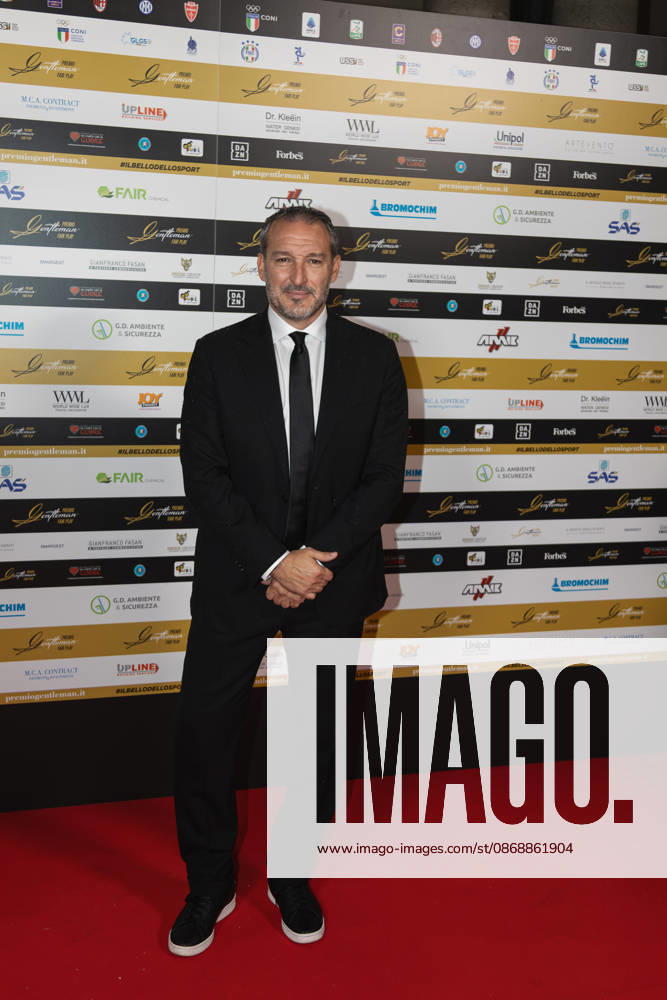 IPA89410579 - Gianluca Zambrotta on the red carpet at the Gentleman Fair Play Award, October 7, 2026 _ Scuola Teulie, Milan, during the 2026 Gentleman Fair Play Award, News in Milan, Italy