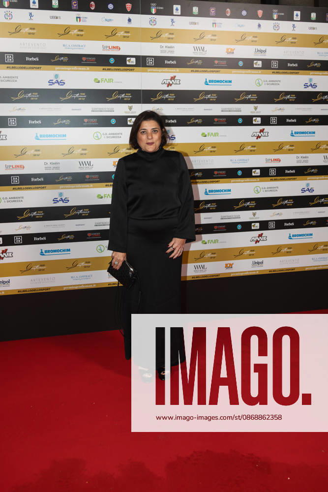 IPA89410585 - Guest on the red carpet at the Gentleman Fair Play Awards, October 7, 2026 _ Scuola Teulie, Milan, during the 2026 Gentleman Fair Play Awards, News in Milan, Italy