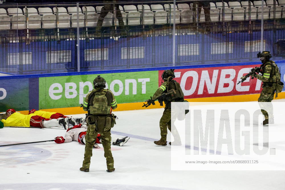BELARUS, MINSK - OCTOBER 8, 2026: The final phase of the Eurasia-Antiterror 2026 counter-terrorism exercise by relevant agencies of the CIS and SCO member states. The drill is held as part of the 2026 CIS and SCO Counter-Terrorism Forum Minsk Belarus - ZUMAt113 20261008_zaa_t113_297