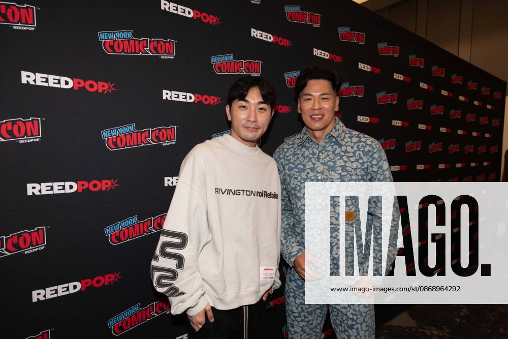 New York, NY- October 8: Inside the Saja Boys: Beyond KPOP Demon Hunters with Rich Ting and Neckwav at Comic Con October 8, 2026. Credit: Camara Porter USA - ZUMAa123 20261008_zaa_a123_069