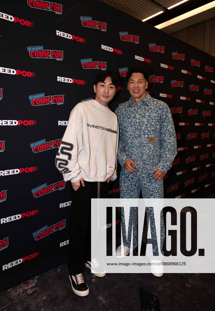New York, NY- October 8: Inside the Saja Boys: Beyond KPOP Demon Hunters with Rich Ting and Neckwav at Comic Con October 8, 2026. Credit: Camara Porter USA - ZUMAa123 20261008_zaa_a123_071