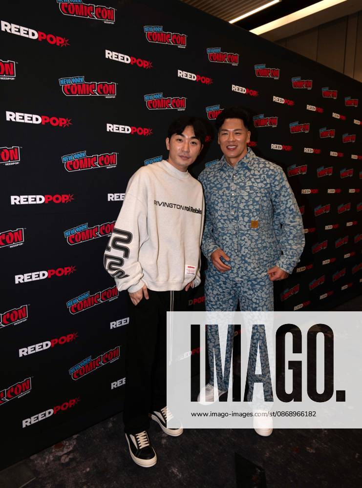 New York, NY- October 8: Inside the Saja Boys: Beyond KPOP Demon Hunters with Rich Ting and Neckwav at Comic Con October 8, 2026. Credit: Camara Porter USA - ZUMAa123 20261008_zaa_a123_072