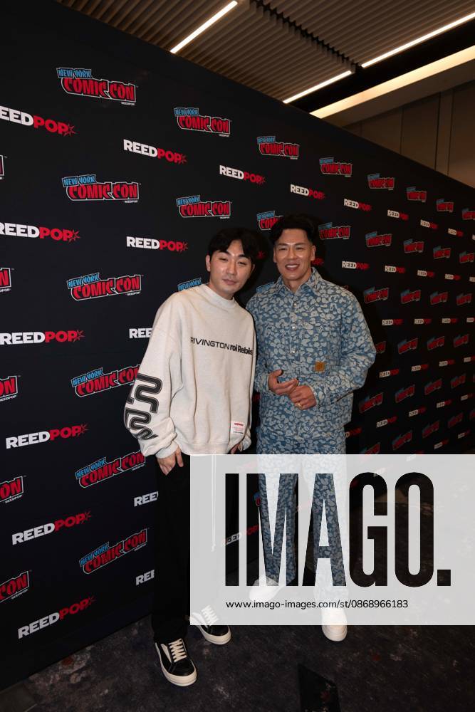 New York, NY- October 8: Inside the Saja Boys: Beyond KPOP Demon Hunters with Rich Ting and Neckwav at Comic Con October 8, 2026. Credit: Camara Porter USA - ZUMAa123 20261008_zaa_a123_073