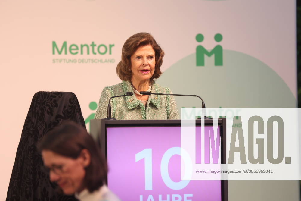 Königin Silvia von Schweden beim Jubiläum der Mentor-Stiftung auf der Insel Mainau. Mainau
