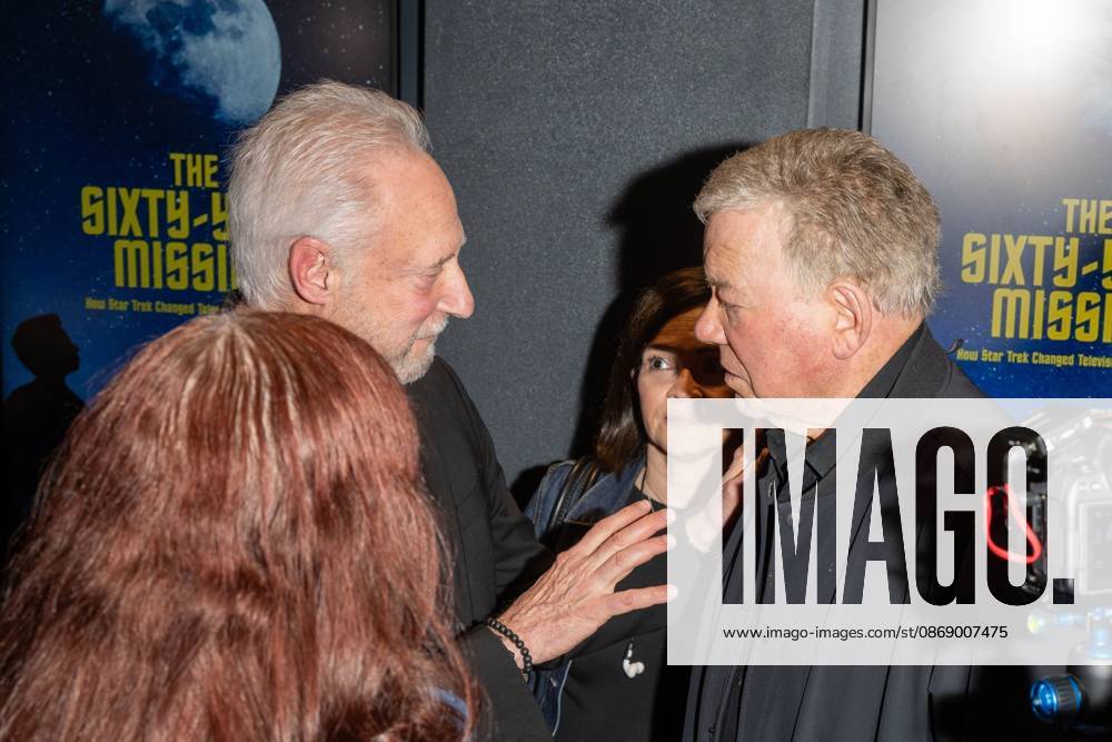 Brent Spiner (L) and William Shatner (R) attend. The Sixty Year Mission: How Star Trek Changed Television And The World New York premiere at Regal Times Square on October 08, 2026 in New York City. New York United States - ZUMAs197 20261008_aaa_s197_277