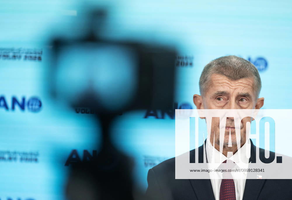 Senior government ANO movement, chairman Andrej Babis (photo) and first deputy chairman Karel Havlicek (not seen), gives press conference on results of the municipal and Senate elections in the afternoon at Centre for Movement Medicine, Prague 4 - Chodov, on October 10,2026. The agreement between US President Donald Trump and his Russian counterpart Vladimir Putin on supplies of Russian diesel to the USA and global markets is a major slap in the face for Europe, and Europe should respond. The deal is shocking given Trump s longstanding criticism of European purchases of Russian diesel, Babis said at a press conference on the results of the Senate and municipal elections. (CTKxPhoto MichaelaxRihova) CTKPhotoP2026101008779 CTKPhotoP2026101008779