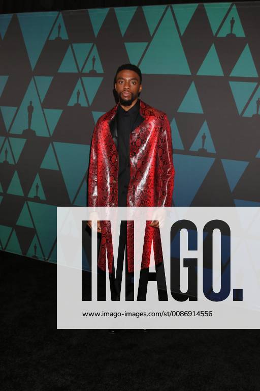 Los Angeles, CA, USA - LOS ANGELES - NOV 18: Chadwick Boseman at the 10th Annual Governors Awards at the Ray Dolby Ballroom on November 18, 2018 in Los Angeles, CA Los Angeles USA - ZUMAb170 20181118_zap_b170_361
