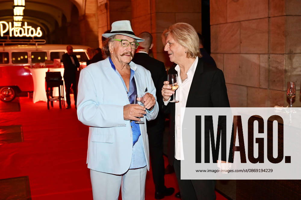 Karl-Heinz Bellmann und Ritchie Barton bei der 18. Hope Gala 2026 im Schauspielhaus. Dresden