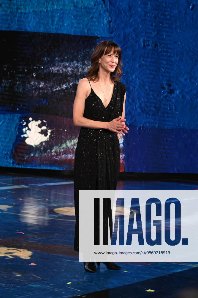 IPA89573741 - Milan, TV Show Che Tempo Che Fa - Nove. Pictured: Sophie Marceau