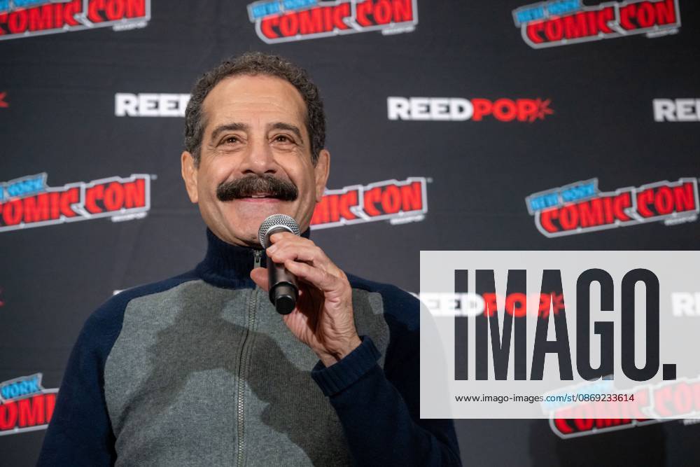 Tony Shalhoub speaks at a panel discussion for CBS s new crime-solving drama EINSTEIN!.during New York Comic Con 2026 at The Jacob K. Javits Convention Center on October 11, 2026 in New York City. New York United States - ZUMAs197 20261011_aaa_s197_411