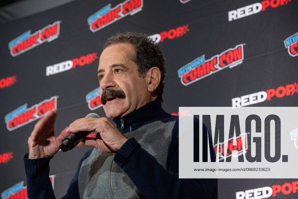 Tony Shalhoub speaks at a panel discussion for CBS s new crime-solving drama EINSTEIN!.during New York Comic Con 2026 at The Jacob K. Javits Convention Center on October 11, 2026 in New York City. New York United States - ZUMAs197 20261011_aaa_s197_415