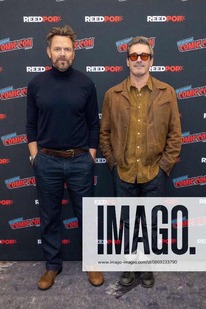 (L-R) Joel McHale and Jon Hamm attend a FOX Entertainment s panel discussion Fox Comedy Panel With Jon Hamm & Joel McHale.during New York Comic Con 2026 at The Jacob K. Javits Convention Center on October 11, 2026 in New York City. New York United States - ZUMAs197 20261011_aaa_s197_395