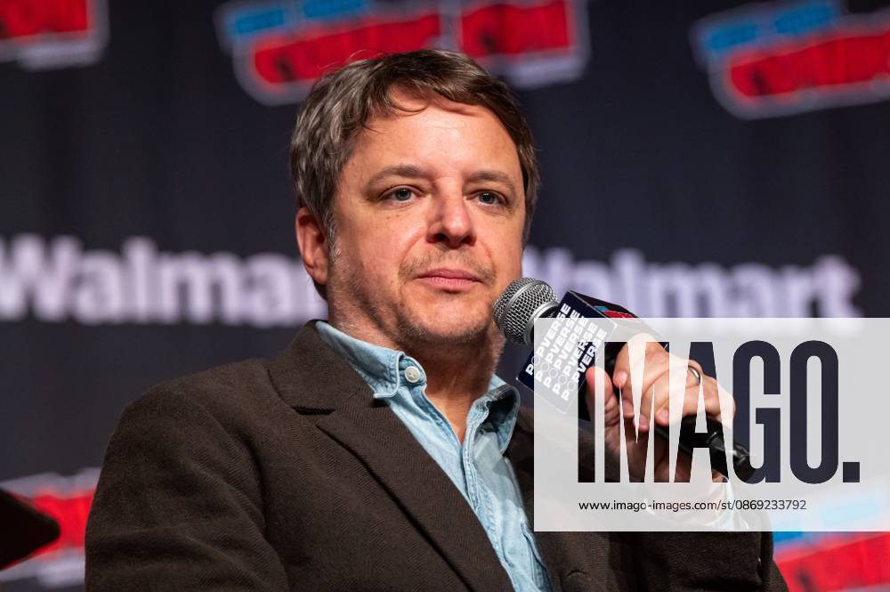Byron Balasco speaks at a panel discussion for CBS new series NCIS: NEW YORK.during New York Comic Con 2026 at The Jacob K. Javits Convention Center on October 11, 2026 in New York City. New York United States - ZUMAs197 20261011_aaa_s197_449