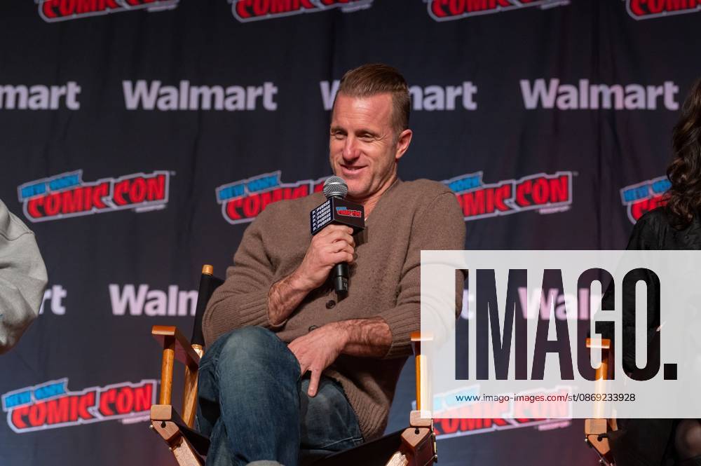 Scott Caan speaks at a panel discussion for CBS new series NCIS: NEW YORK.during New York Comic Con 2026 at The Jacob K. Javits Convention Center on October 11, 2026 in New York City. New York United States - ZUMAs197 20261011_aaa_s197_417