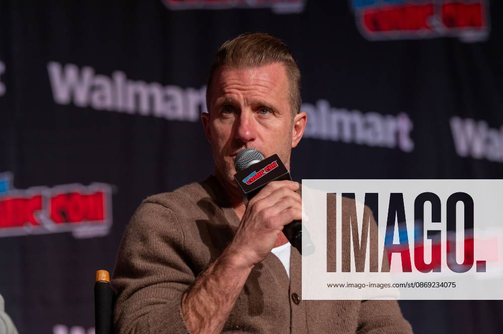 Scott Caan speaks at a panel discussion for CBS new series NCIS: NEW YORK.during New York Comic Con 2026 at The Jacob K. Javits Convention Center on October 11, 2026 in New York City. New York United States - ZUMAs197 20261011_aaa_s197_432
