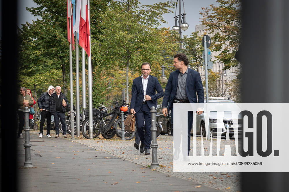 Jan Redmann, Innenminister Brandenburg, bei seiner Ankunft;Präsidiumsklausurtagung der CDU Deutschlands in Berlin, Oktober 2026, Berlin Berlin Deutschland Konrad-Adenauer-Haus