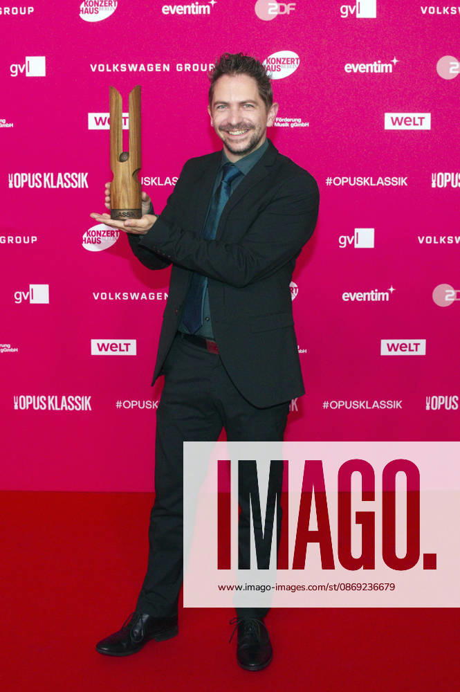 Gregor Mayrhofer bei der Verleihung des Opus Klassik 2026 im Konzerthaus am Gendarmenmarkt. Berlin