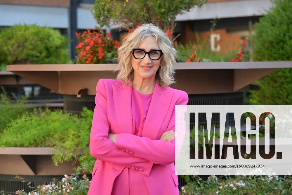 IPA89593324 - Rome: Rai Studios on Via Teulada. Photocall for the TV series Libera: The Case of Elena Palma. Pictured: Lunetta Savino
