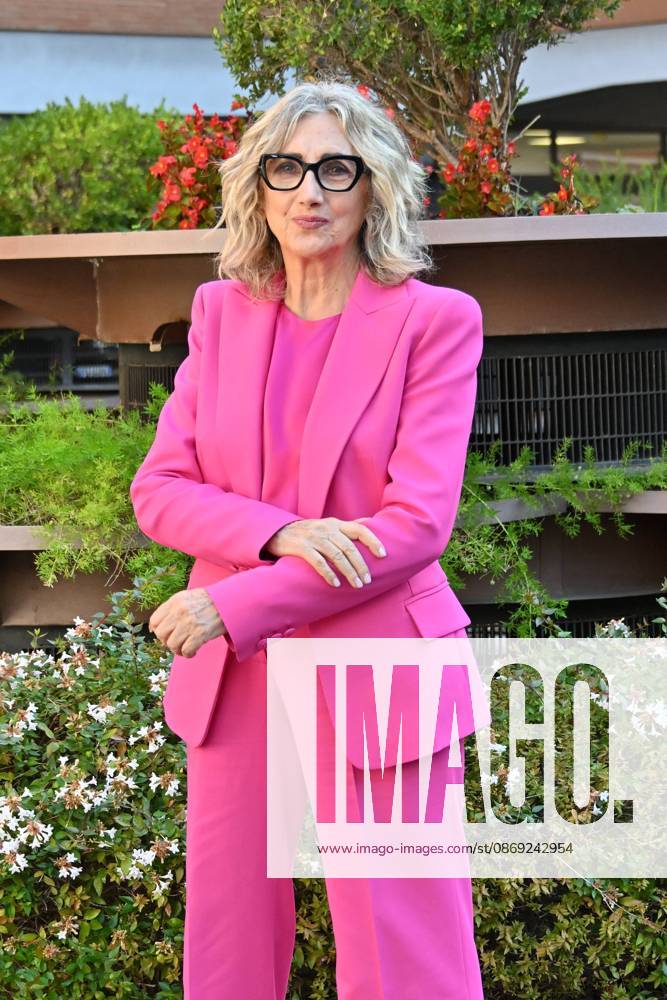 IPA89593302 - Rome: Rai Studios on Via Teulada. Photocall for the TV series Libera: The Case of Elena Palma. Pictured: Lunetta Savino