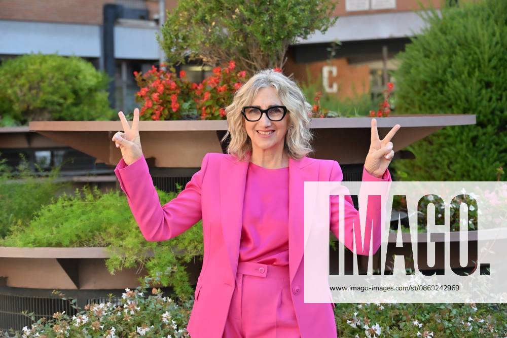 IPA89593332 - Rome: Rai Studios on Via Teulada. Photocall for the TV series Libera: The Case of Elena Palma. Pictured: Lunetta Savino