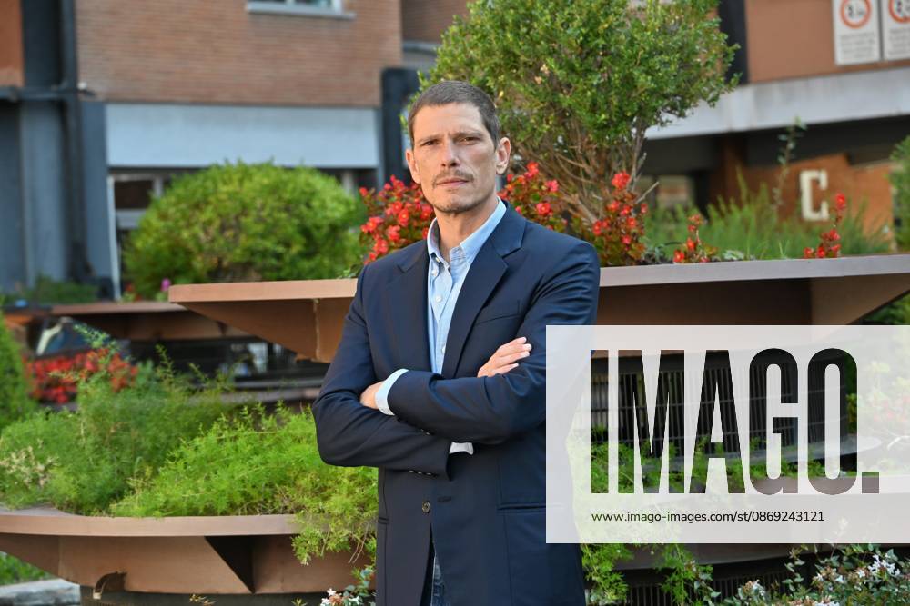 IPA89593373 - Rome: Rai Studios on Via Teulada. Photocall for the TV series Libera: The Case of Elena Palma. Pictured: Matteo Martari