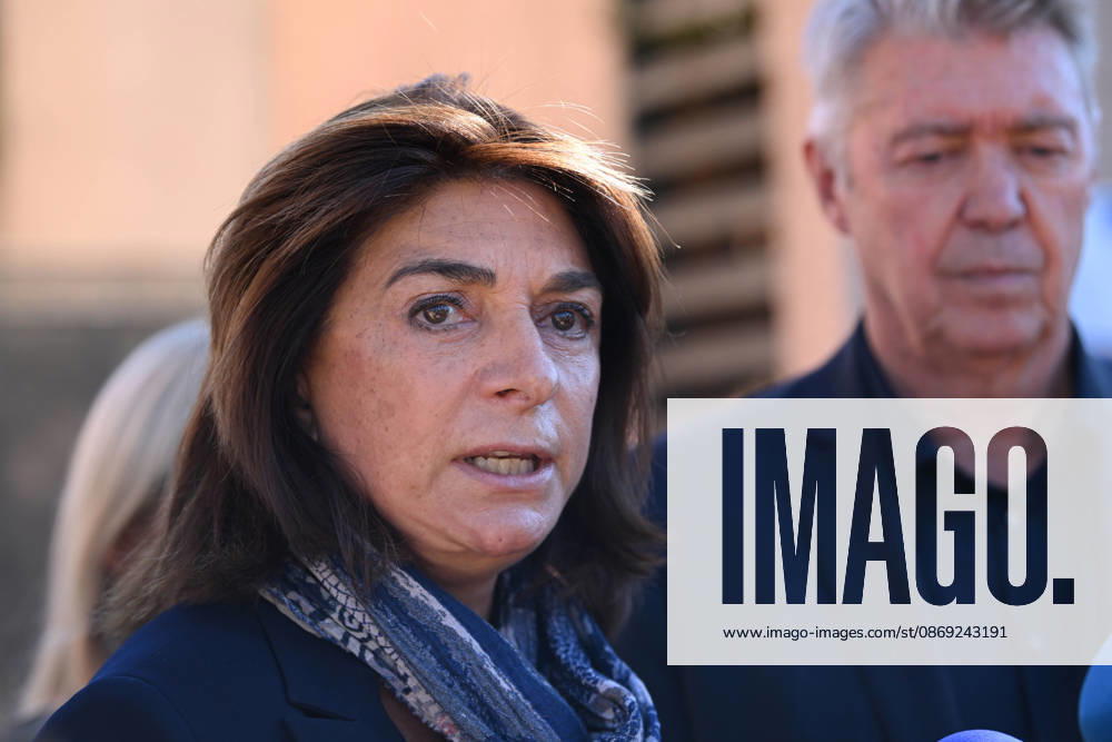 NEWS : Le principal d un college et une professeure blessàs par balle par un tir de fusil de chasse à Aubagne Martine Vassal, Prà sidente du Conseil dà partemental des Bouches-du-Rhà ne à Aubagne, le 12 octobre 2026. AubagneFrance