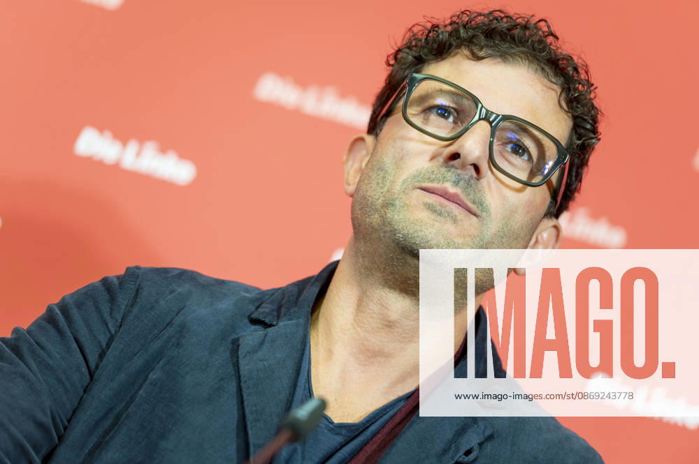 Luigi Pantisano EUR, Deutschland, Berlin, 12.10.2026: Pressekonferenz von Luigi Pantisano Vorsitzender der Partei Die Linke im Karl-Liebknecht-Haus zu aktuellen Themen.