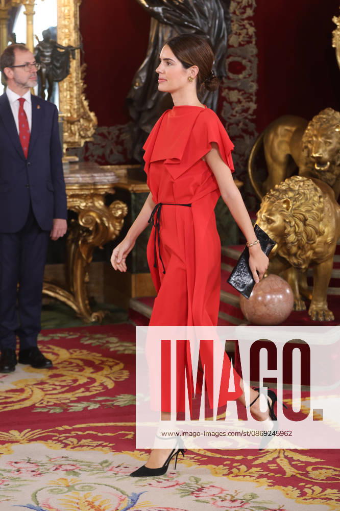 The King and Queen, the Princess of Asturias, and Infanta Sofía preside over the reception at the Royal Palace in celebration of National Day. Sofía Palazuelo during the reception with the King and Queen, Princess Leonor, and Infanta Sofía on the occasion of National Day, at the Royal Palace, on October 12, 2026, in Madrid, Spain. The event is presided over by the King and Queen, the Princess of Asturias, and Infanta Sofía following the solemn ceremony honoring the National Flag and the military parade held in Plaza de Cánovas del Castillo. The purpose of the National Day commemoration is to solemnly recall moments in our collective history that form part of our shared historical, cultural, and social heritage, recognized as such by the va