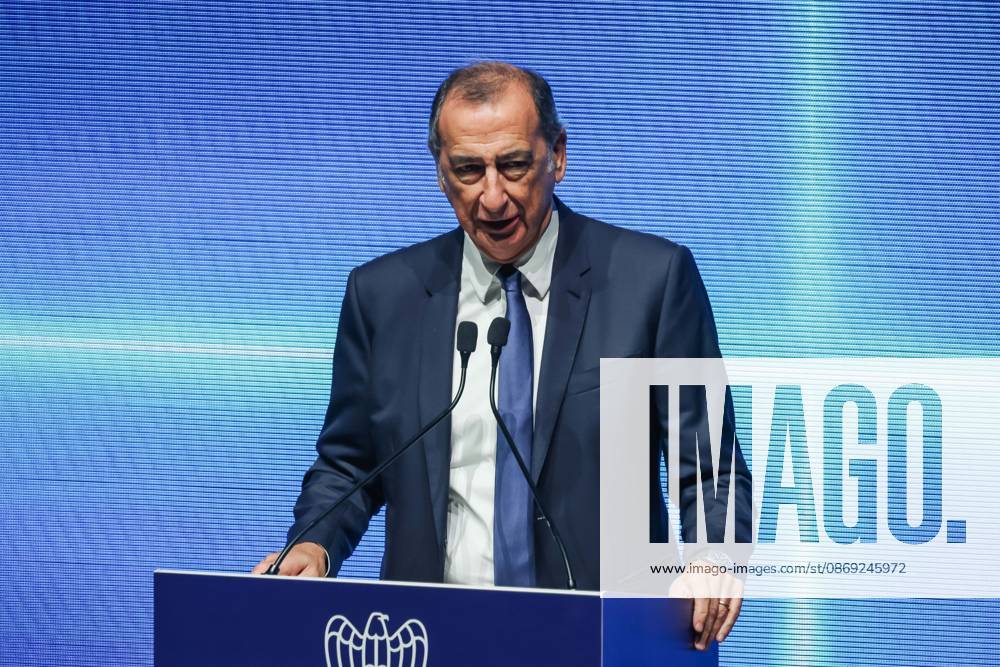 IPA89596448 - Milan: Assolombarda s 2026 General Assembly at the Teatro Dal Verme. Pictured: Giuseppe Sala (Mayor of Milan)