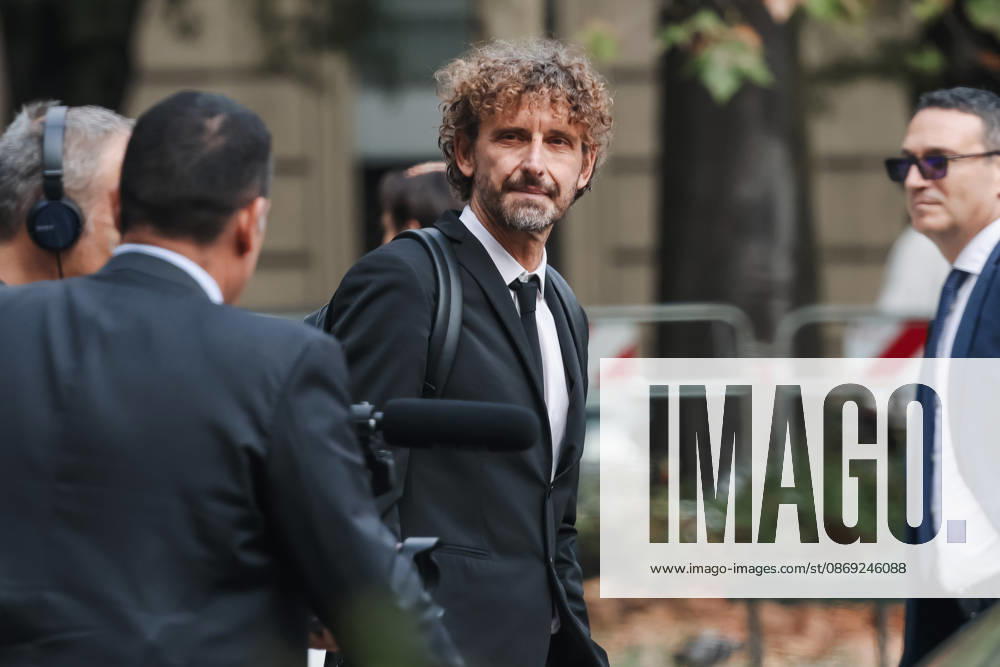 IPA89596354 - Milan: Assolombardas 2026 General Assembly at the Teatro Dal Verme. Pictured: Filippo Roma (correspondent for the TV show *Le Iene*)