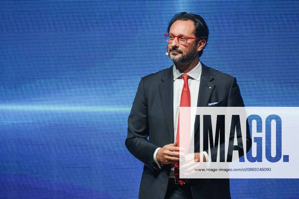 IPA89596457 - Milan: Assolombarda s 2026 General Assembly at the Teatro Dal Verme. Pictured: Alvise Biffi (president of Assolombarda)