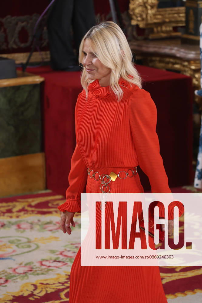 The King and Queen, the Princess of Asturias, and Infanta Sofía preside over the reception at the Royal Palace in celebration of National Day Eugenia Martínez de Irujo during the reception with the King and Queen, Princess Leonor, and Infanta Sofía on the occasion of National Day, at the Royal Palace, on October 12, 2026, in Madrid, Spain. The event is presided over by the King and Queen, the Princess of Asturias, and Infanta Sofía following the solemn ceremony honoring the national flag and the military parade held in Plaza de Cánovas del Castillo. The purpose of the National Day commemoration is to solemnly recall moments in our collective history that form part of our shared historical, cultural, and social heritage, recognized as such