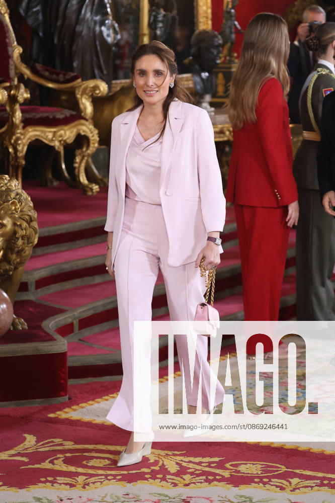 The King and Queen, the Princess of Asturias, and Infanta Sofía preside over the reception at the Royal Palace to celebrate National Day. Paloma Segrelles during the reception with the King and Queen, Princess Leonor, and Infanta Sofía to celebrate National Day, at the Royal Palace, on October 12, 2026, in Madrid, Spain. The event is presided over by the King and Queen, the Princess of Asturias, and Infanta Sofía following the solemn ceremony honoring the national flag and the military parade held in Plaza de Cánovas del Castillo. The purpose of the National Day commemoration is to solemnly recall moments in our collective history that form part of our shared historical, cultural, and social heritage, recognized as such by the vast majorit