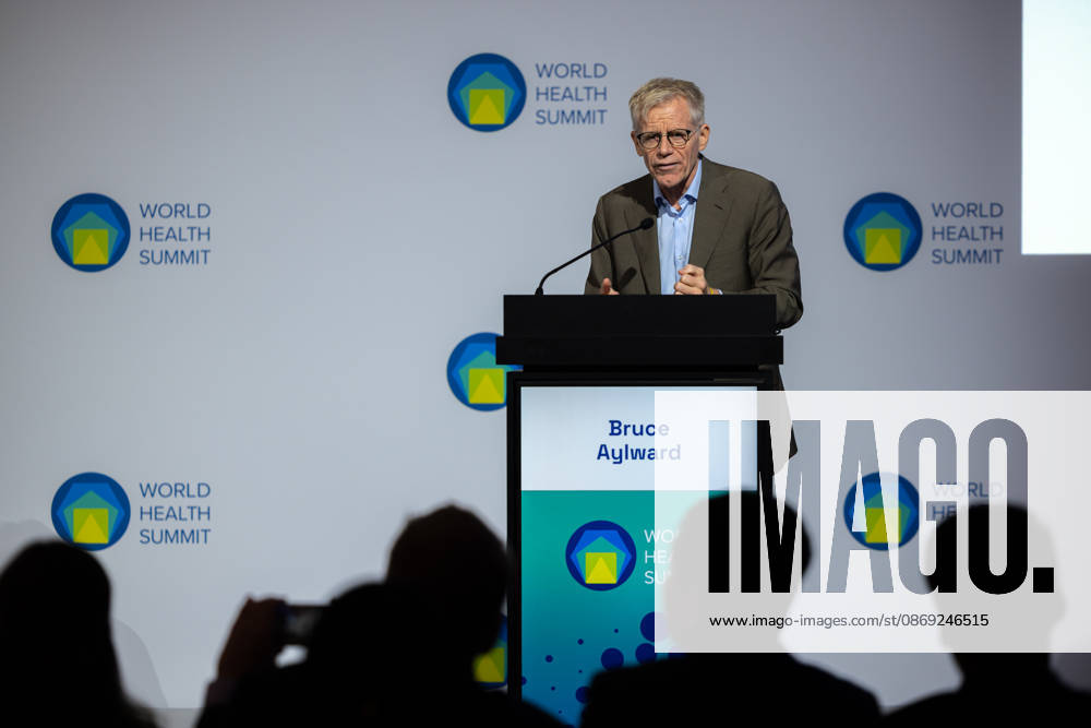 World Health Summit 2026 Weltgesundheitsgipfel 2. Tag Deutschland, Berlin am 12. Oktober 2026: Veröffentlichung des Abschlussberichts (Capstone Insights Report) des Global Preparedness Monitoring Board (GPMB). Launch of the GPMB Capstone Insights Report Getting Ahead of Pandemic Risk: Insights from Eight Years of Global Monitoring. Im Bild: Dr. Bruce Aylward Weltgesundheitsorganisation (WHO) Seniorberater des WHO-Generaldirektors World Health Organization (WHO) Senior Advisor to the WHO Director-General.