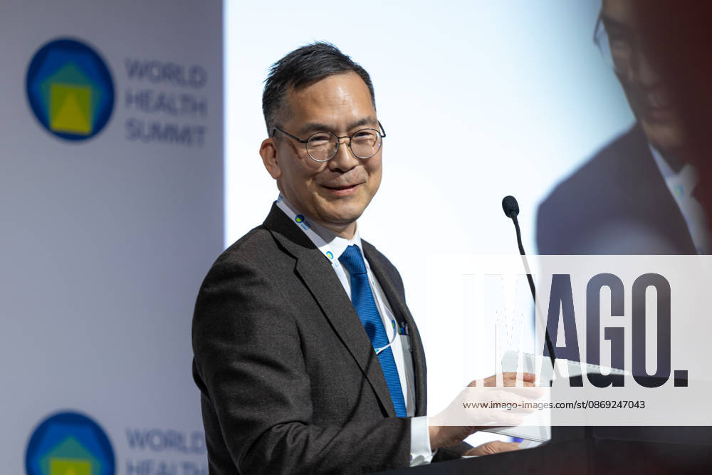 World Health Summit 2026 Weltgesundheitsgipfel 2. Tag Deutschland, Berlin am 12. Oktober 2026: Veröffentlichung des Abschlussberichts (Capstone Insights Report) des Global Preparedness Monitoring Board (GPMB). Launch of the GPMB Capstone Insights Report Getting Ahead of Pandemic Risk: Insights from Eight Years of Global Monitoring. Im Bild: Prof. Dr. Hajime Inoue Professor an der Internationalen Universität für Gesundheit und Wohlfahrt (International University of Health and Welfare) Japan.