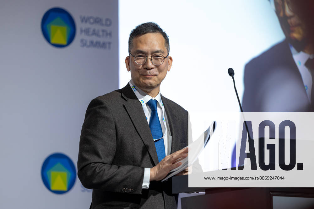 World Health Summit 2026 Weltgesundheitsgipfel 2. Tag Deutschland, Berlin am 12. Oktober 2026: Veröffentlichung des Abschlussberichts (Capstone Insights Report) des Global Preparedness Monitoring Board (GPMB). Launch of the GPMB Capstone Insights Report Getting Ahead of Pandemic Risk: Insights from Eight Years of Global Monitoring. Im Bild: Prof. Dr. Hajime Inoue Professor an der Internationalen Universität für Gesundheit und Wohlfahrt (International University of Health and Welfare) Japan.