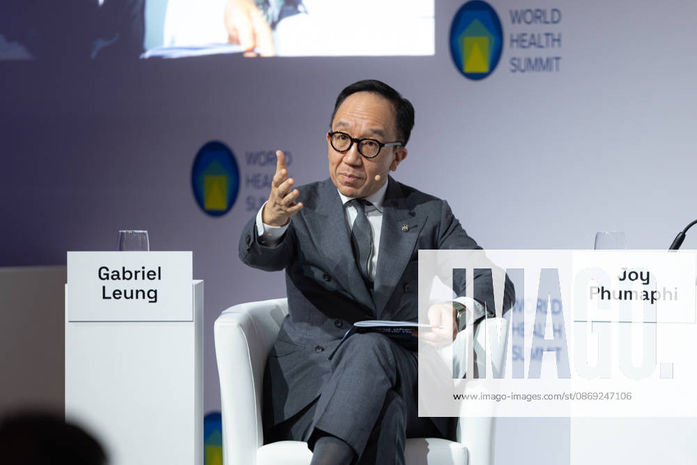 World Health Summit 2026 Weltgesundheitsgipfel 2. Tag Deutschland, Berlin am 12. Oktober 2026: Veröffentlichung des Abschlussberichts (Capstone Insights Report) des Global Preparedness Monitoring Board (GPMB). Launch of the GPMB Capstone Insights Report Getting Ahead of Pandemic Risk: Insights from Eight Years of Global Monitoring. Im Bild: Dr. Gabriel Leung Direktor der Institute of Philanthropy (IoP) Hongkong, Sonderverwaltungsregion (SAR) China. Director Institute of Philanthropy (IoP) Hong Kong SAR, China.