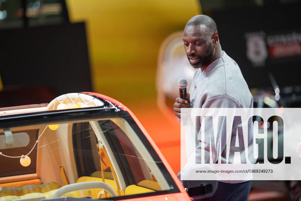 Paris Motor Show Citroen Press Conference - Paris AJ French actor Omar Sy during the 91st edition of the international Paris Motor Show (Mondial de l’auto) at the Porte de Versailles in Paris on October 12, 2026. Photo by Alexis Jumeau ABACAPRESS.COM Paris France