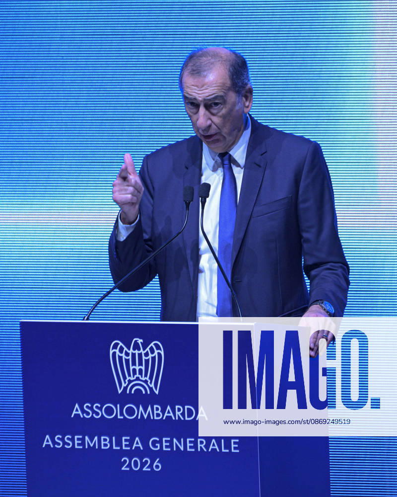 Foto Mario Romano IPP Milano 12 10 2026 Assolombarda Assemblea Generale 2026 nella foto Giuseppe Sala, sindaco di Milano Italy Photo Press - World Copyright Assolombarda Assemblea Generale