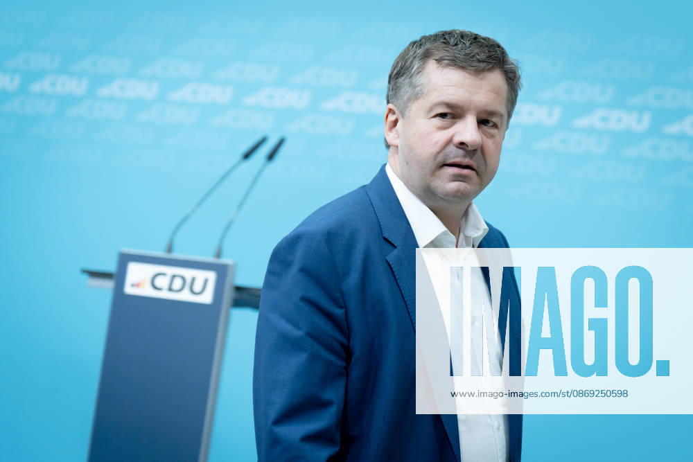 Berlin, Konrad-Adenauer-Haus, CDU Berlin, Konrad-Adenauer-Haus, CDU, Präsidiumsklausurtagung, Bundesvorstandssitzung , Sven Schulze, Mitglied des Präsidiums Berlin Berlin GER