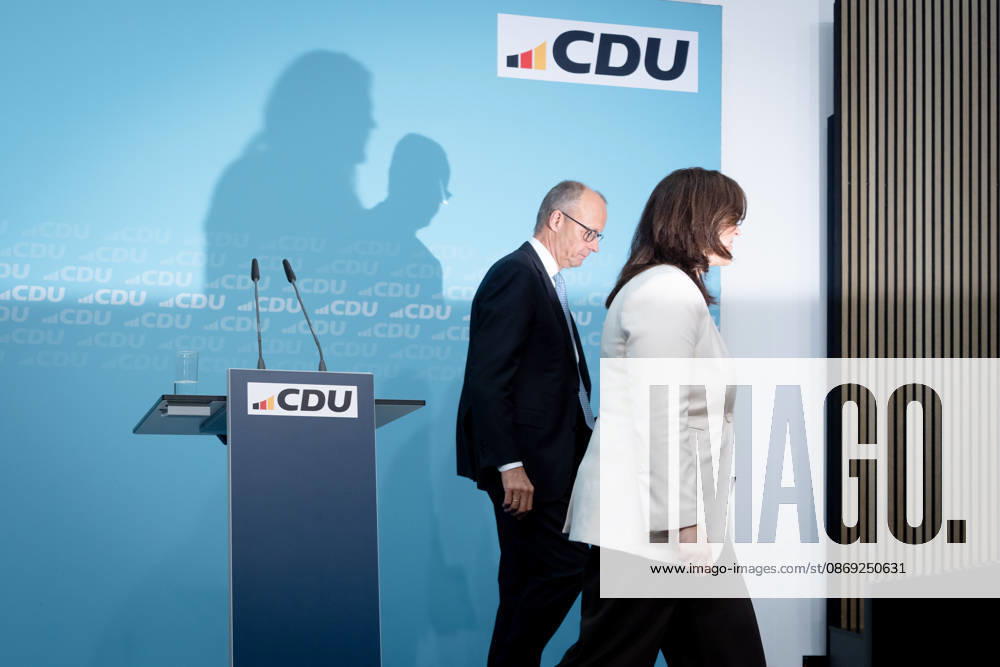 Berlin, Konrad-Adenauer-Haus, CDU Berlin, Konrad-Adenauer-Haus, CDU, Präsidiumsklausurtagung, Bundesvorstandssitzung, Friedrich Merz, Bundeskanzler, Generalsekretärin, CDU, Franziska Hoppermann Berlin Berlin GER